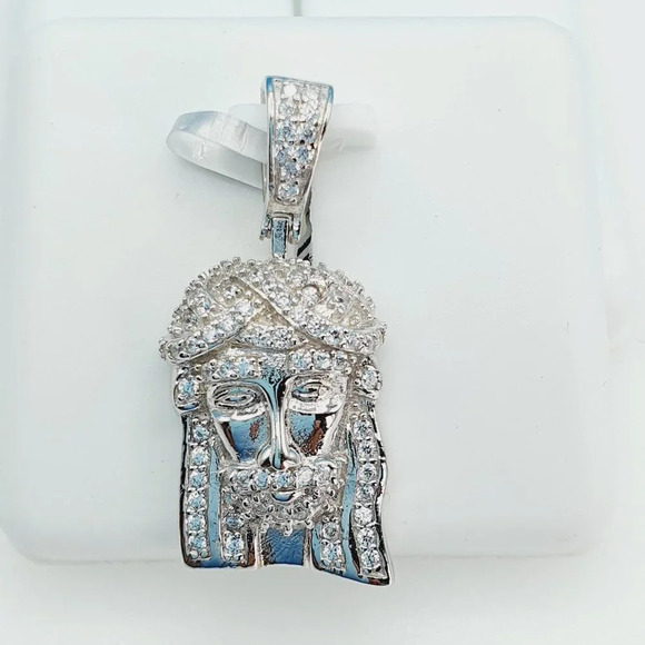 "925 Sterling Silver Cubic Zirconia Pendant, U19254760 - Picture 6 of 12
